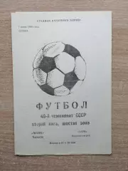 Маяк Харьков - Заря Ворошиловград 1986