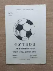Маяк Харьков - Таврия Симферополь 1986
