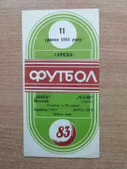 Нива Винница - Маяк Харьков 1983
