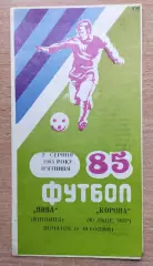 Нива Винница - Корона Кельче, Польша 1985