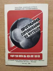 Турнир ветеранов Житомир, Луцк, Ровно 1988