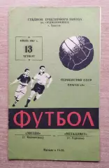 Металлист Харьков - Звезда Кировоград 1967