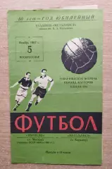 Металлист Харьков - Торпедо Москва 1967, товарищеский матч