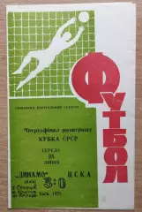 Динамо Киев - ЦСКА Москва 1973, кубок