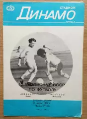 Динамо Киев - Торпедо Москва 1979