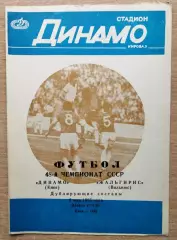 Дубль. Динамо Киев - Жальгирис Вильнюс 1985