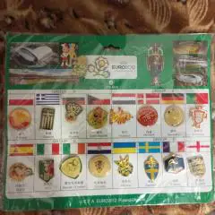 набор значков чемпионат европы по футболу евро-2012