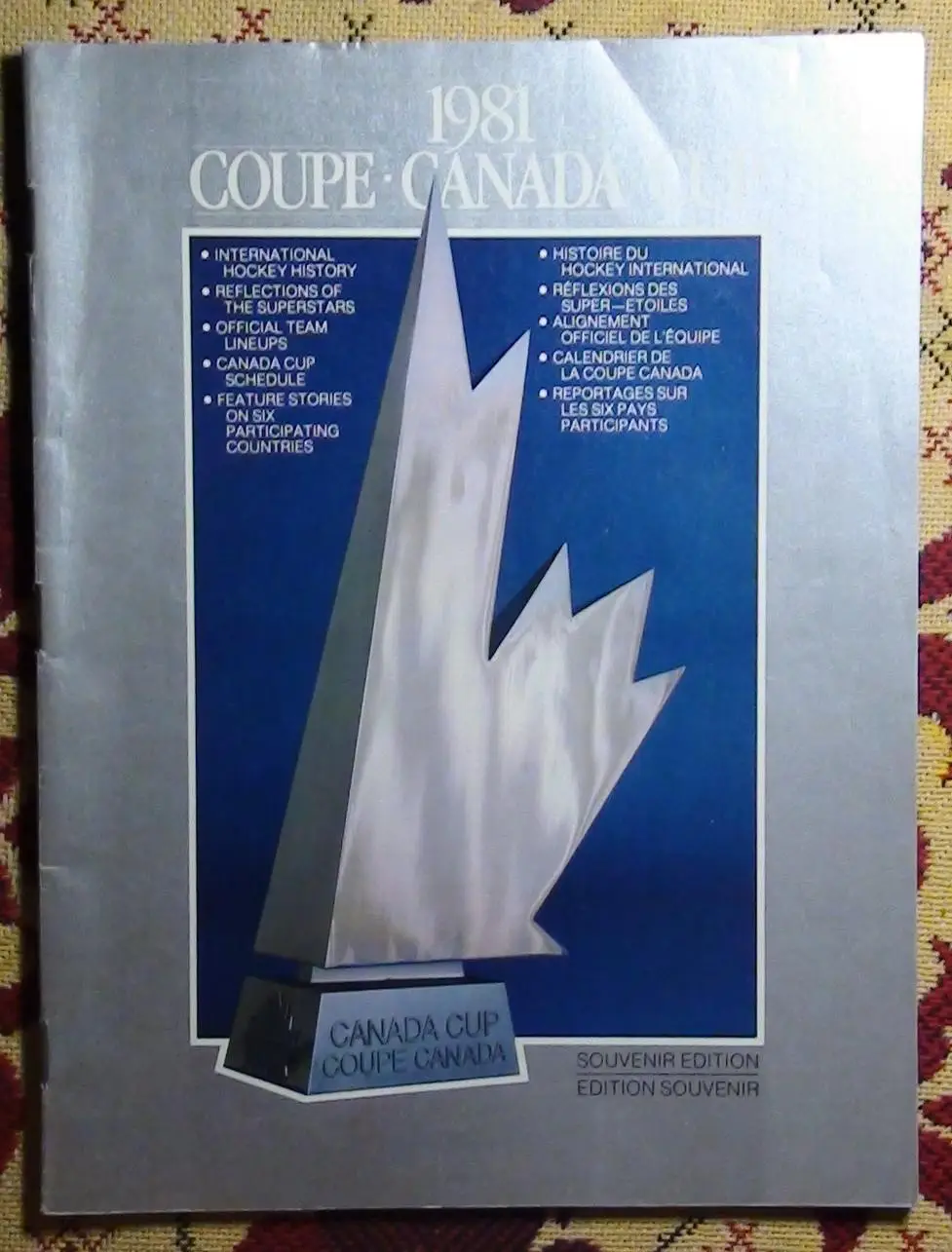 Хоккей. Кубок Канады 1981