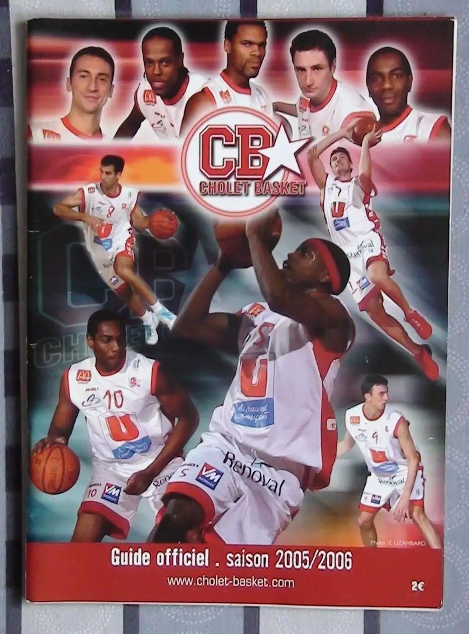 БАСКЕТБОЛ. Официальный ежегодник БК Шоле-баскет, Франция 2005-06