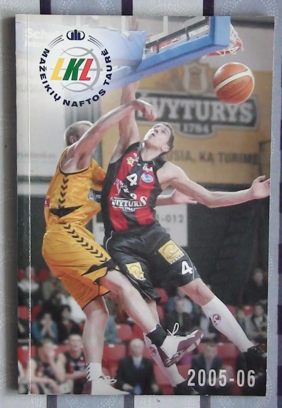БАСКЕТБОЛ. Официальный ежегодник БК Литовас Ритас, Литва 2005-06