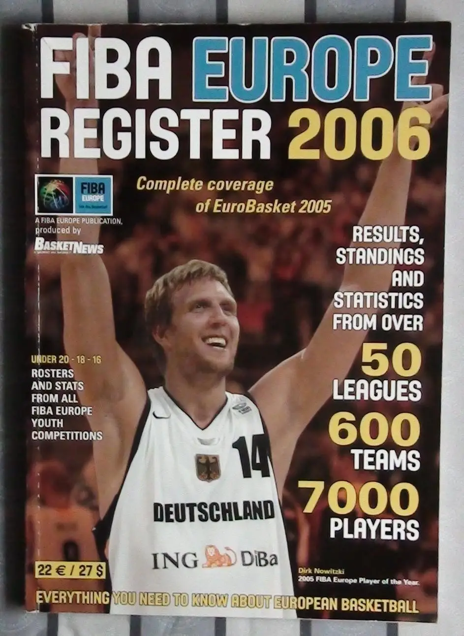 БАСКЕТБОЛ. Официальный мини-ежегодник ФИБА 2006