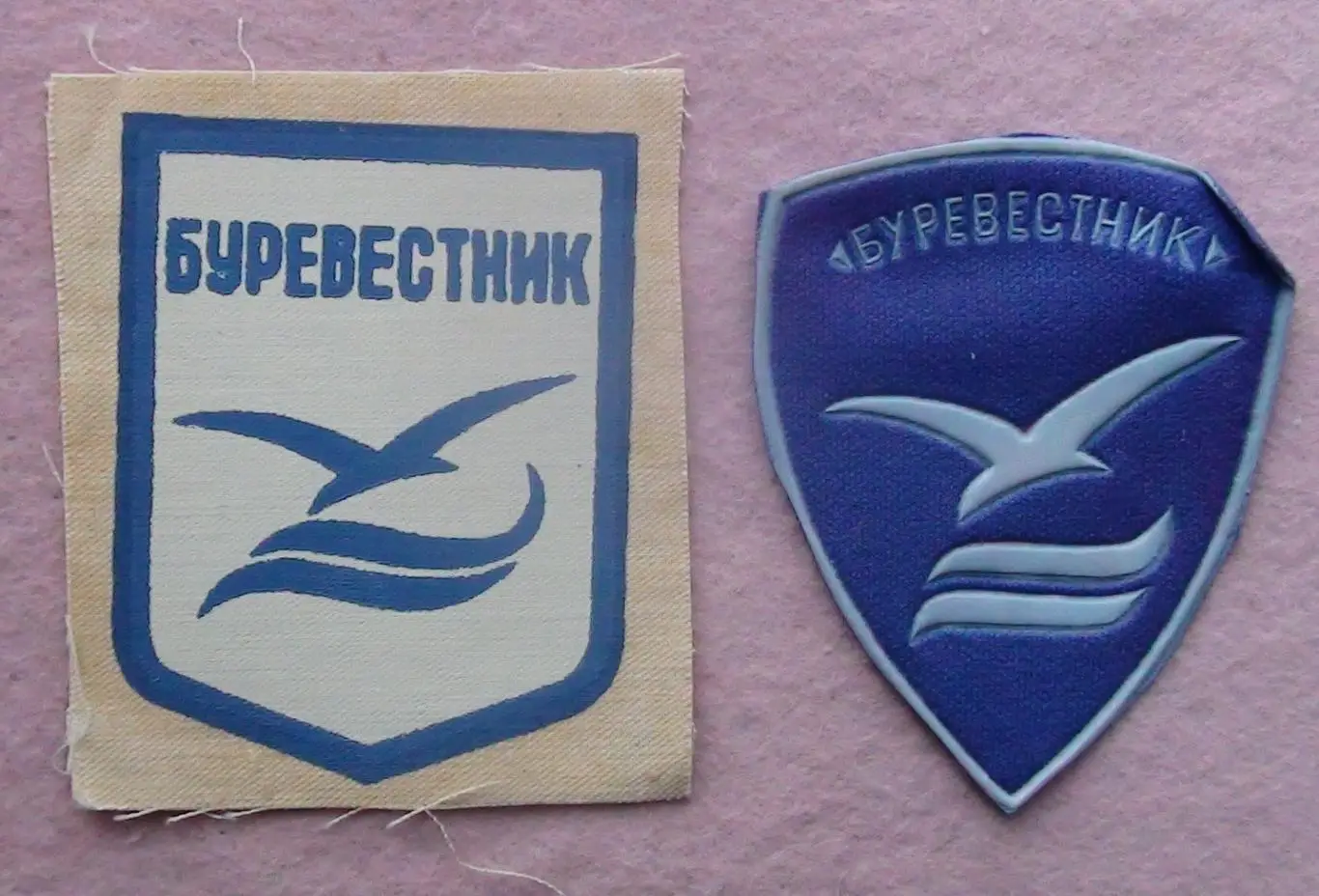 Нашивки ДСО Буревестник, 2 вида