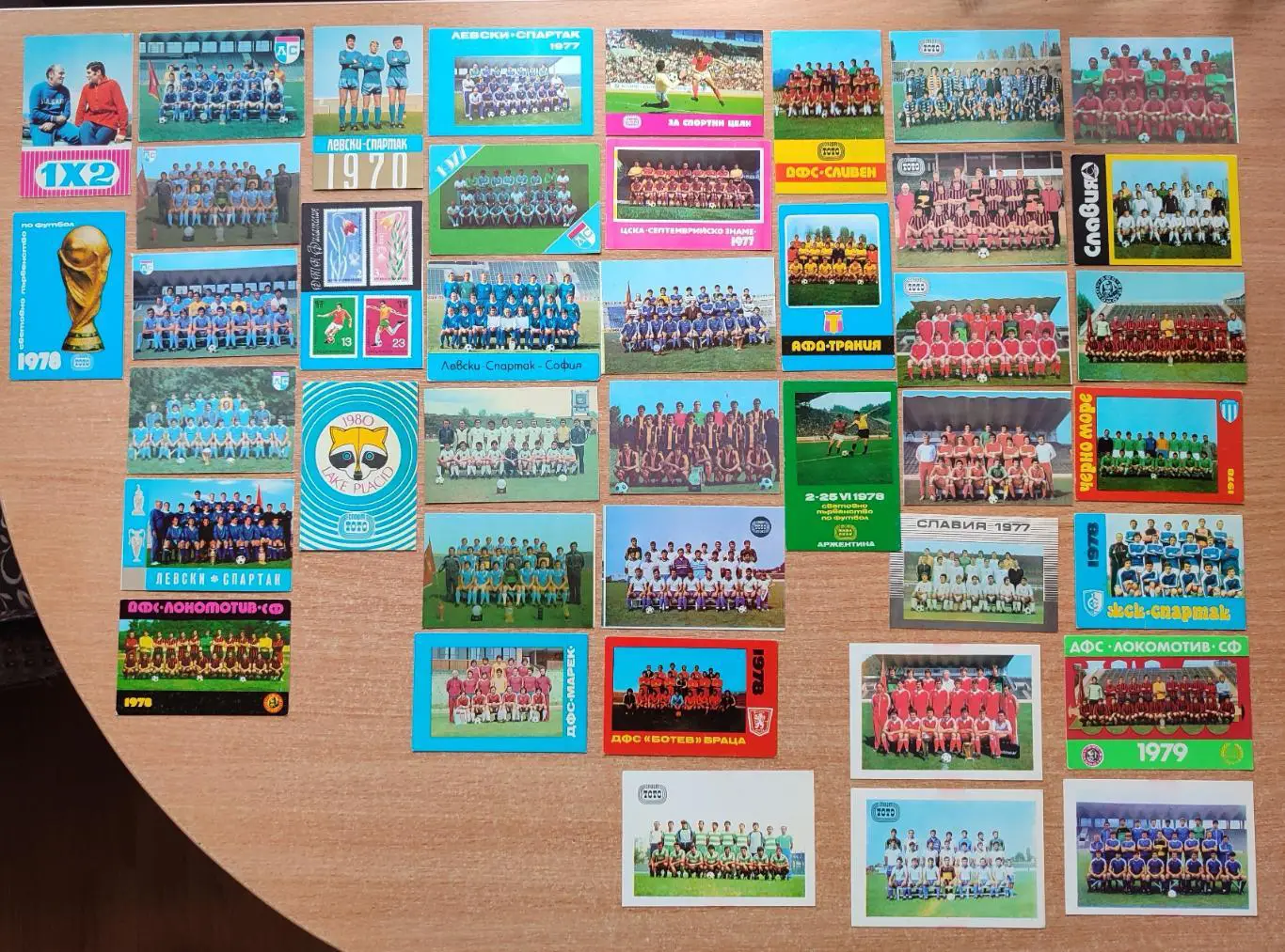 Футбол. Болгарские клубы и игроки, 1980-е гг.