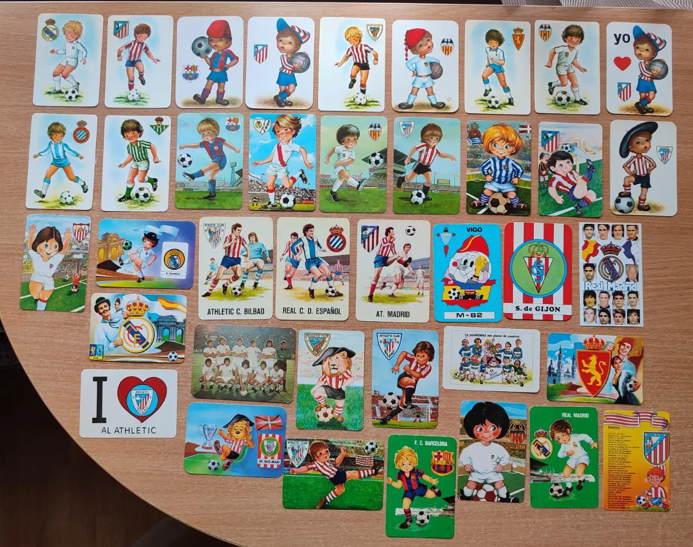 Футбол. Испанские клубы и игроки, 1980-е гг.