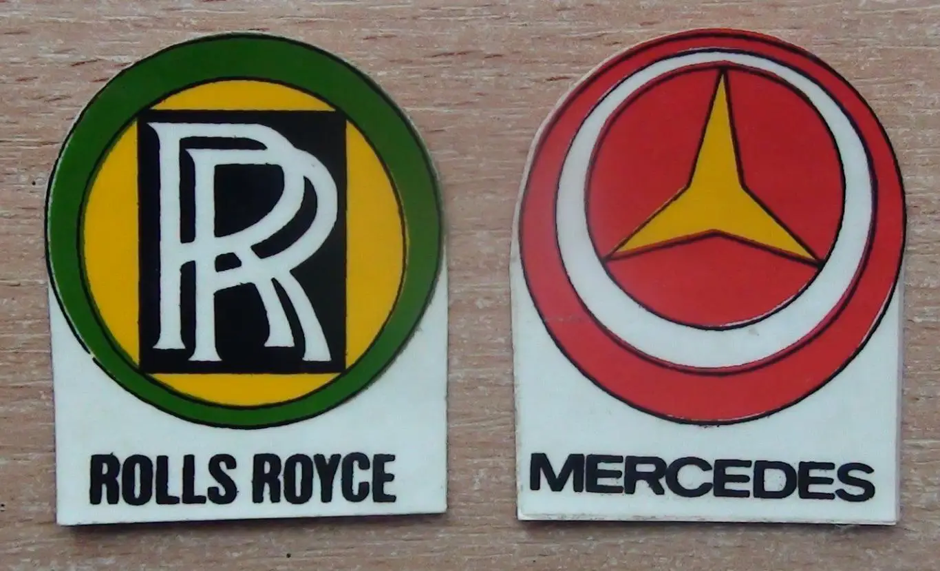 Наклейки (переводные картинки) Эмблемы автопредприятий, период СССР