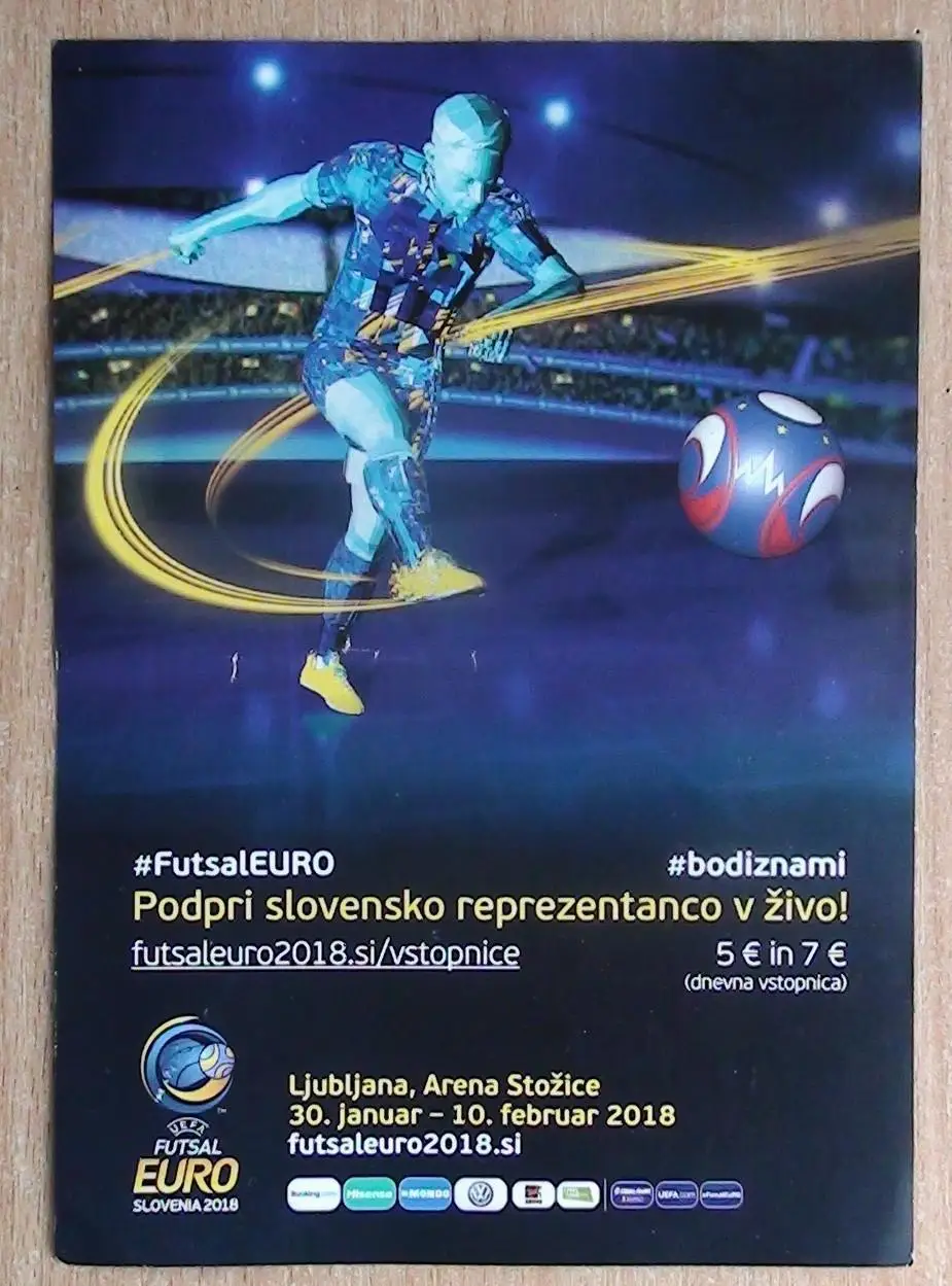 Чемпионат Европы по футзалу, Словения-2018 Украина, Казахстан, Россия, Азербайдж 1