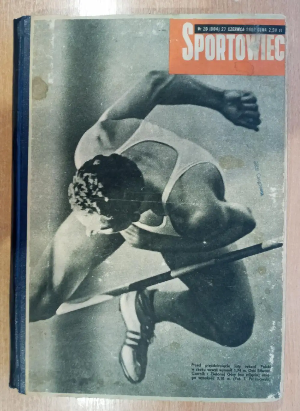 Книги-подшивка журнала Спортовец (Польша), середина 1960-х гг. №1