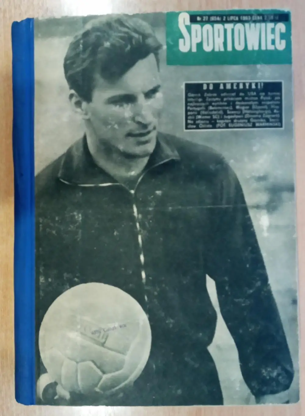 Книги-подшивка журнала Спортовец (Польша), середина 1960-х гг. №2