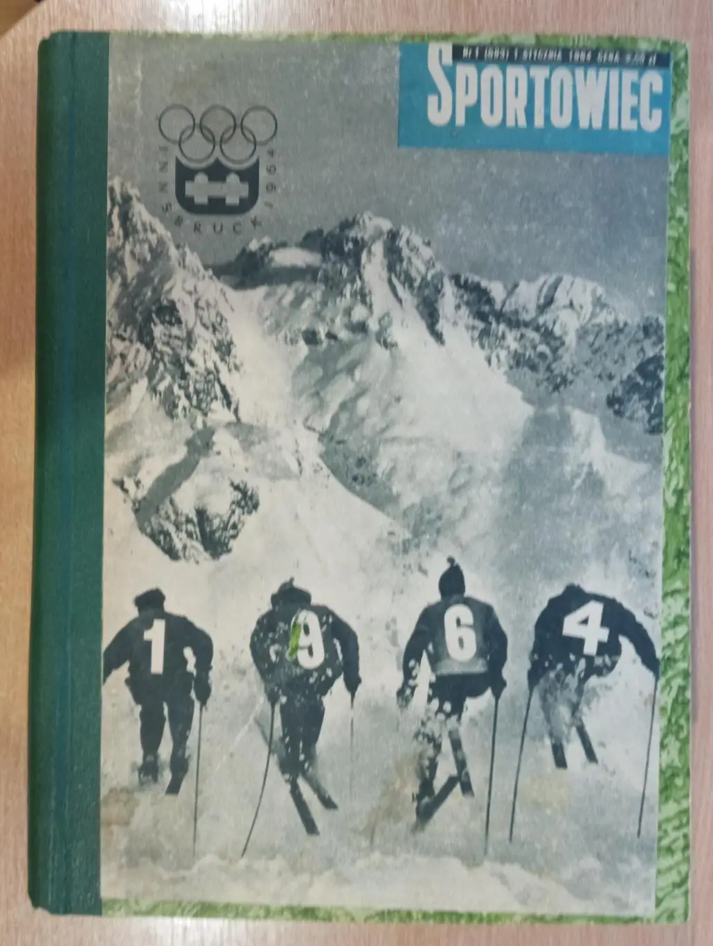 Книги-подшивка журнала Спортовец (Польша), середина 1960-х гг. №3