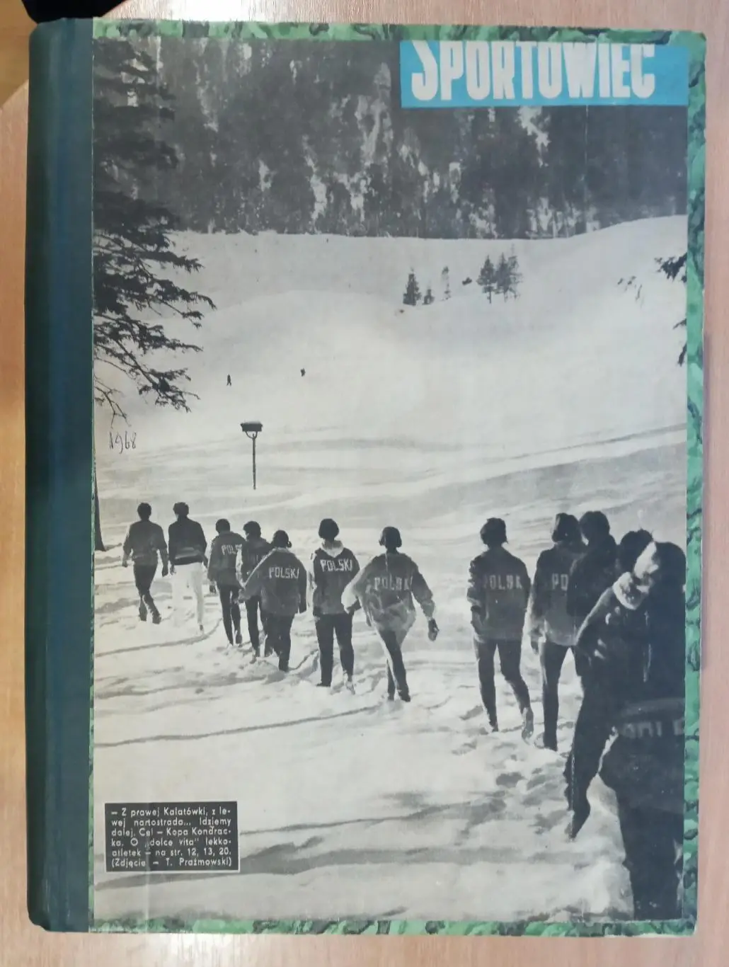 Книги-подшивка журнала Спортовец (Польша), середина 1960-х гг. №4