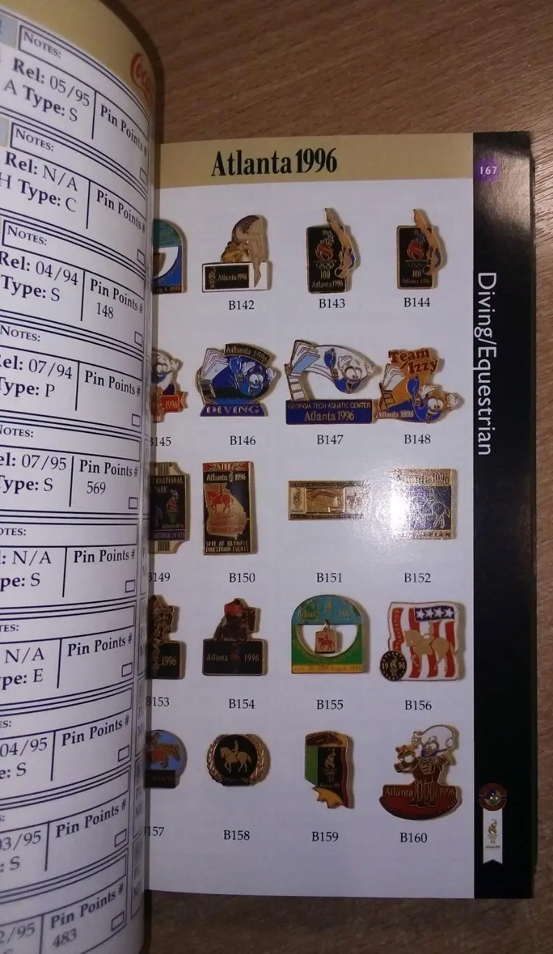 Олимпийские значки. Атланта-1996» (англ.яз.) 3