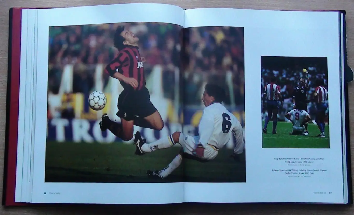 Visions of footbal. Фотоальбом. Лучшие фотографии о футболе, суперобложка 3