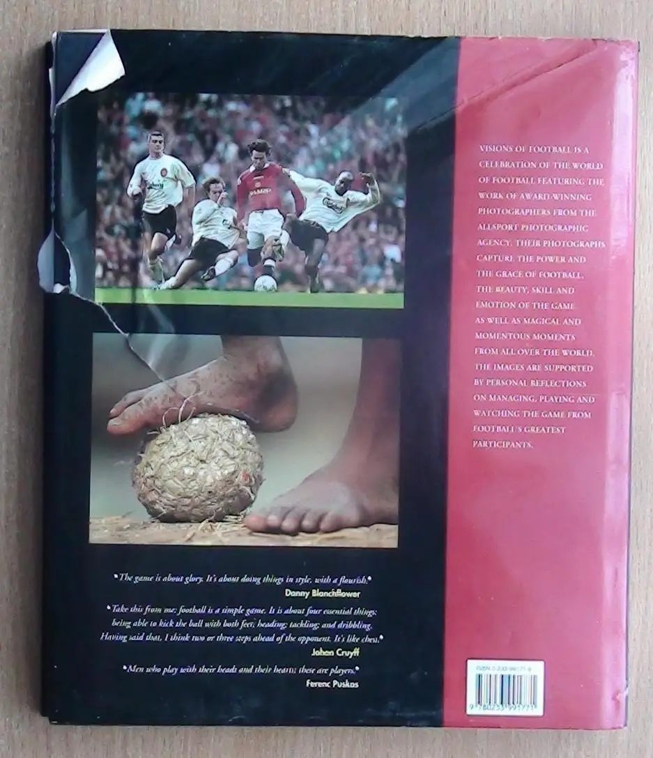 Visions of footbal. Фотоальбом. Лучшие фотографии о футболе, суперобложка 5