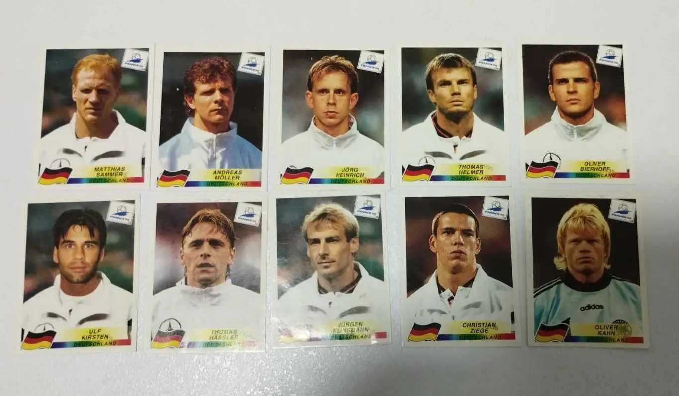 Панини. Чемпионат мира 1998, Франция. Сборная Германиия