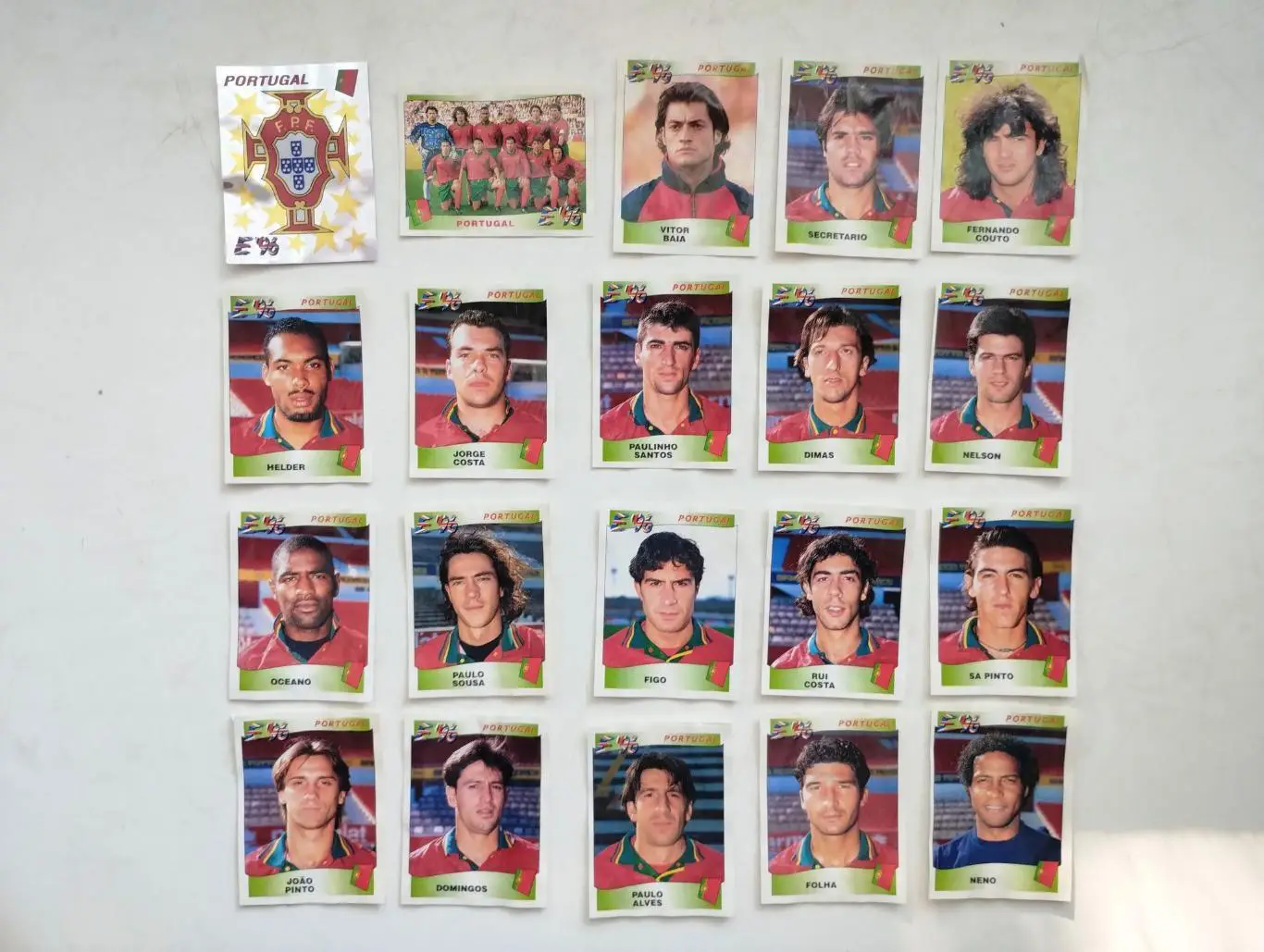 Панини. Чемпионат Европы 1996, Англия. 334 из 354, смотри описание 4