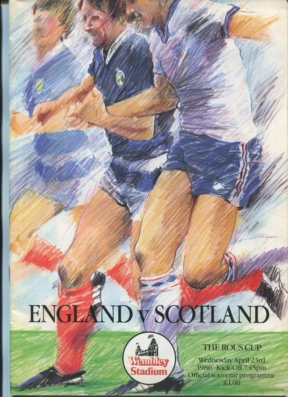 Англия - Шотландия 1986