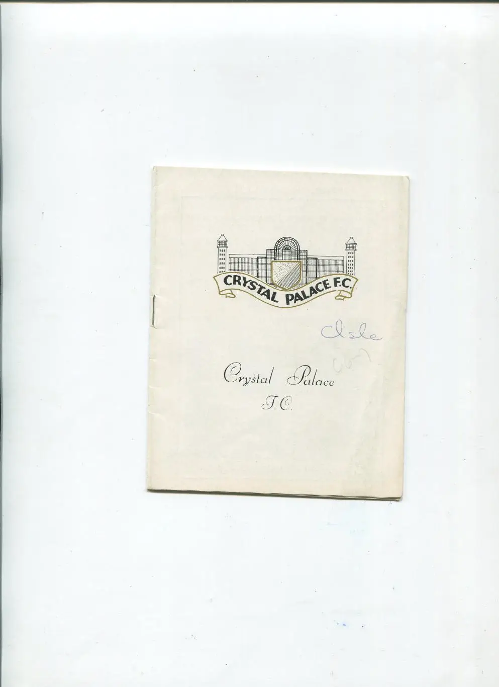 Чемпионат Англии 1966 Кристалл Пэлас