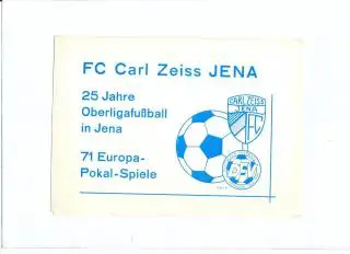 Карл Цейс Йена, ГДР 1981, 25 лет в Европе