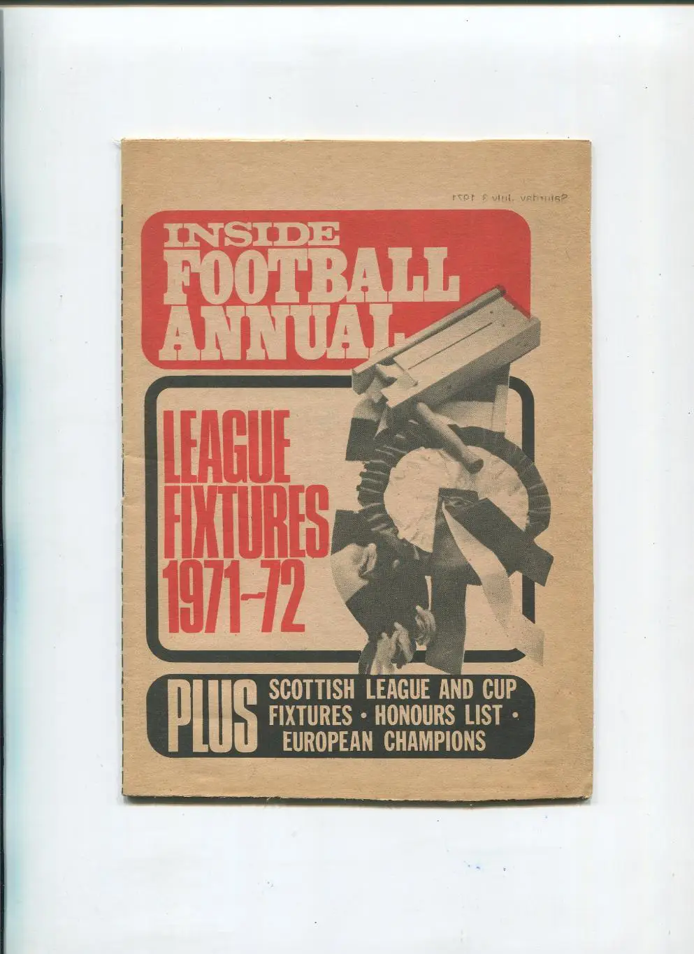 Английский футбольный ежегодник 1971-72