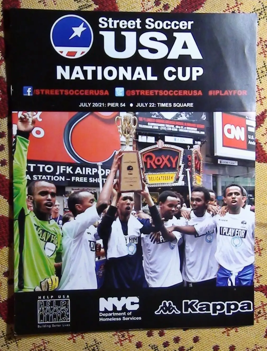 Турнир по уличному футболу, США