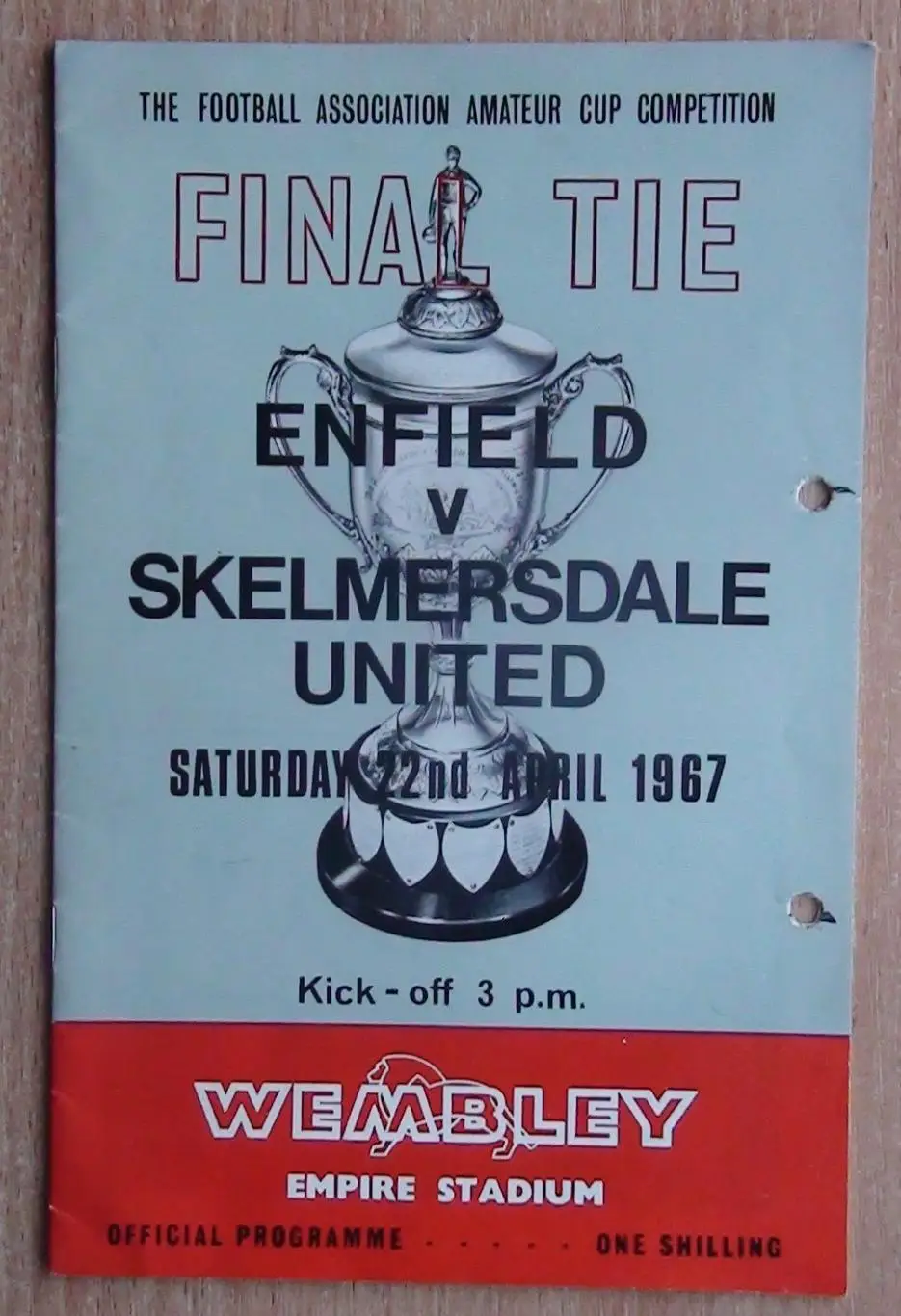 Кубок Англии среди аматоров 1967, финал, Уэмбли