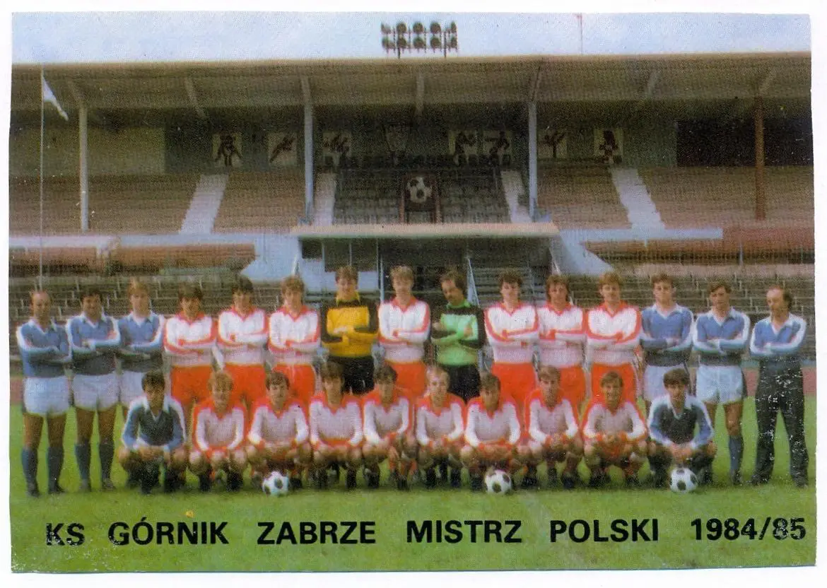 Открытка. Гурник Забже, Польша 1985