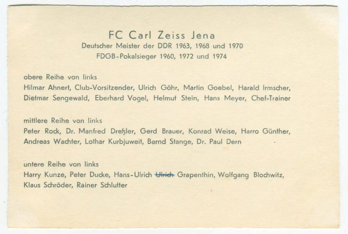 Открытка. Карл Цейс Йена, ГДР, 1974 1