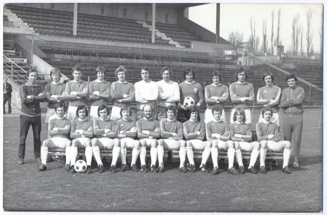 Открытка. Лех Познань, Польша, 1970-х гг.