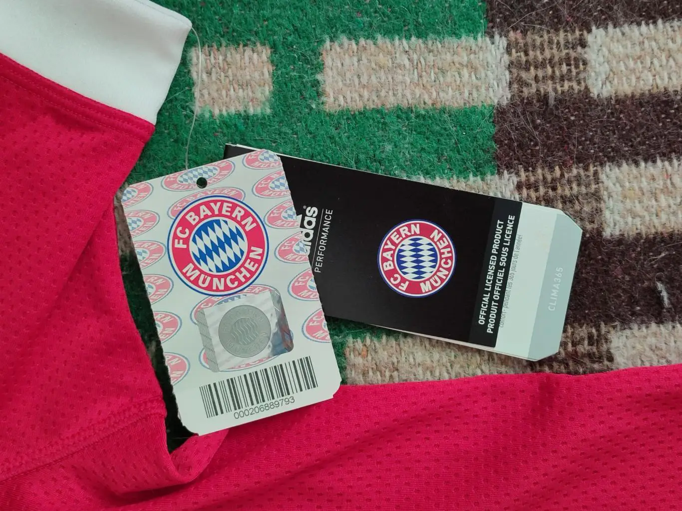 Оригинальная футболка Бавария Мюнхен, Германия, презентация А.Тимощука, автогр 1