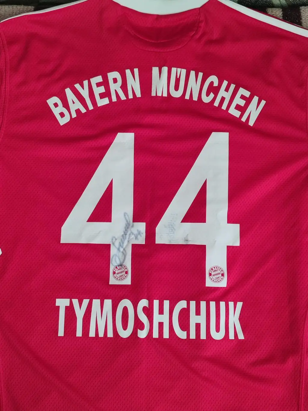 Оригинальная футболка Бавария Мюнхен, Германия, презентация А.Тимощука, автогр 4