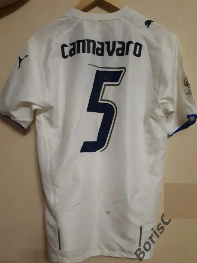 Оригинальная матчевая футболка сб.Италии, Фабио Каннаваро, атвограф 1