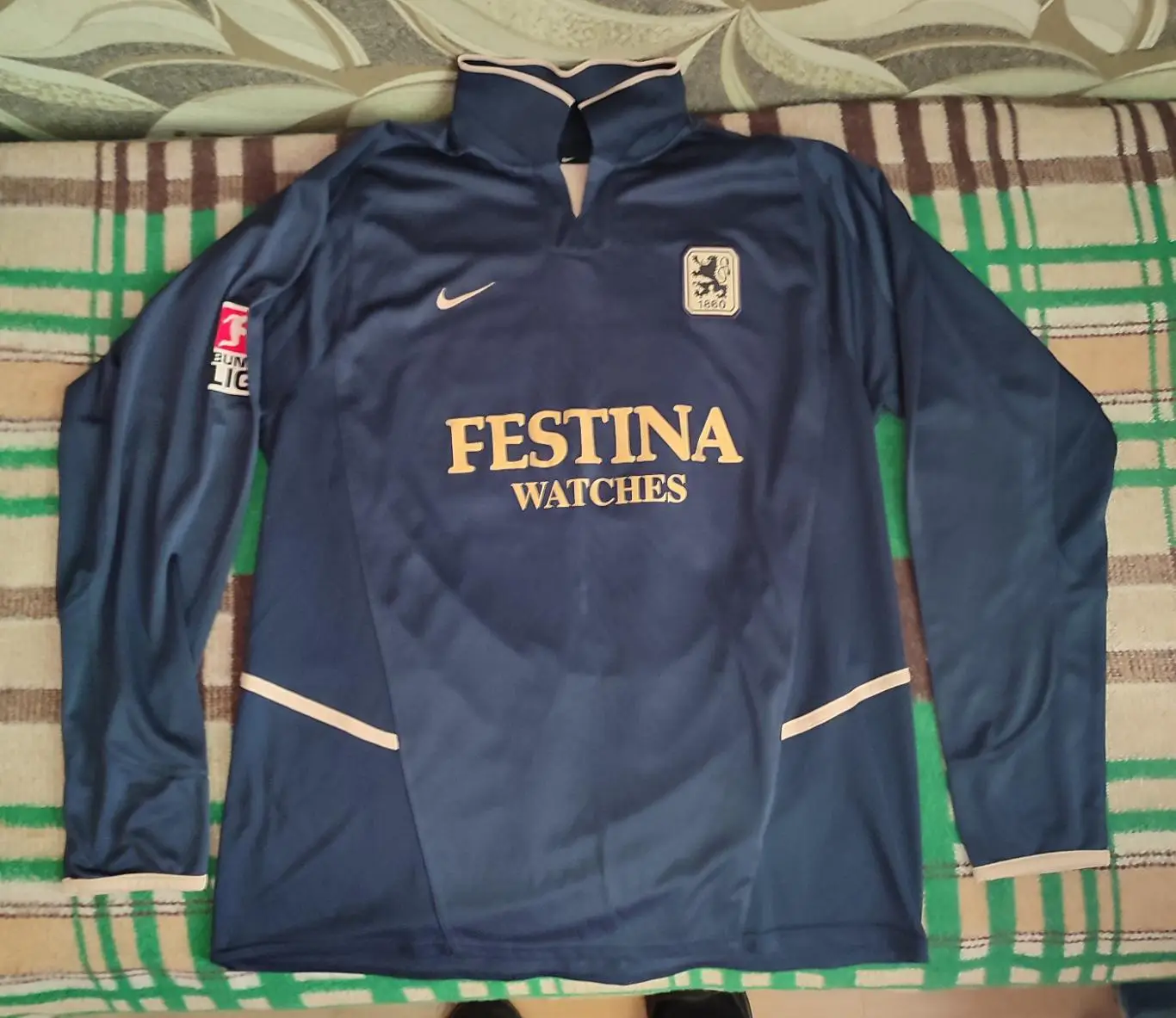 Оригинальная матчевая футболка Мюнхен-1860 Мюнхен, Германия