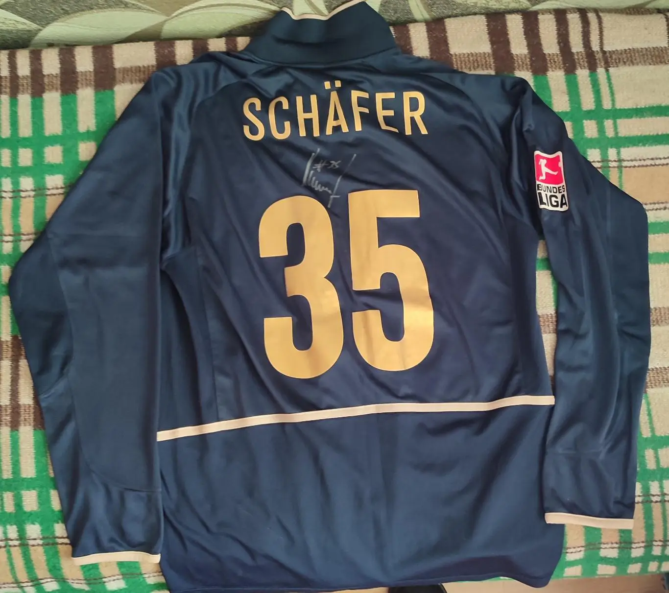 Оригинальная матчевая футболка Мюнхен-1860 Мюнхен, Германия 1