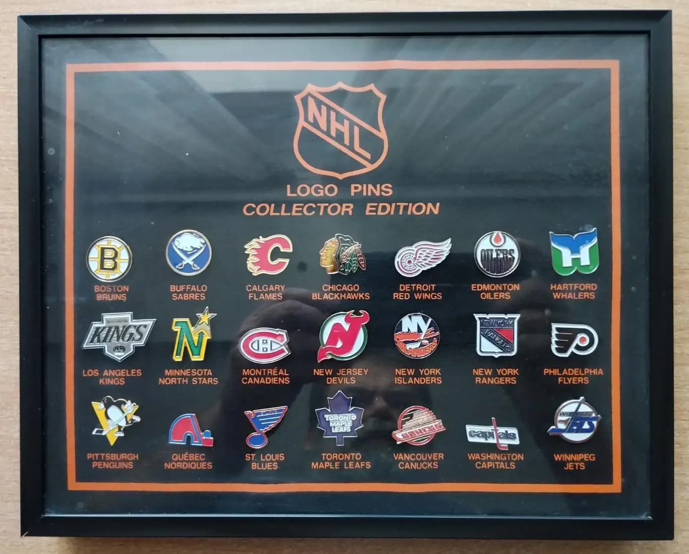 Хоккей. Комплект клубов НХЛ, официальный набор