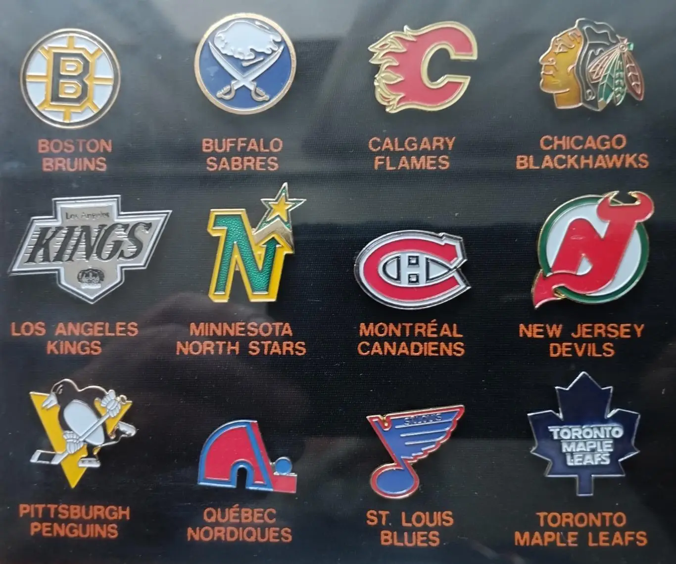 Хоккей. Комплект клубов НХЛ, официальный набор 1