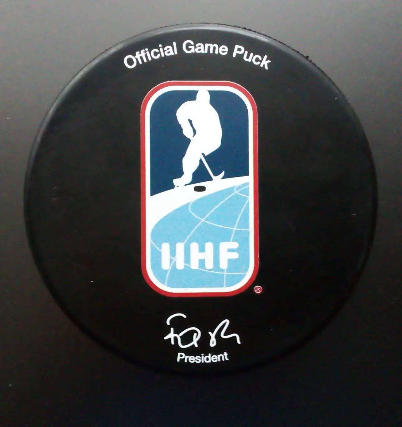 Официальная шайба Чемпионата мира по хоккею группа В, Киев-2020