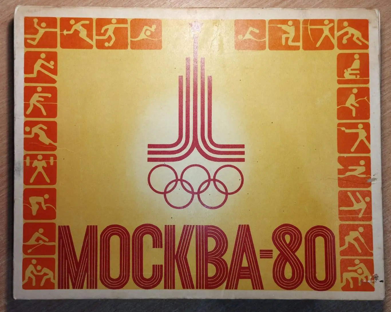 Набор спичечных коробков Олимпийские игры, Москва-1980, вид 1