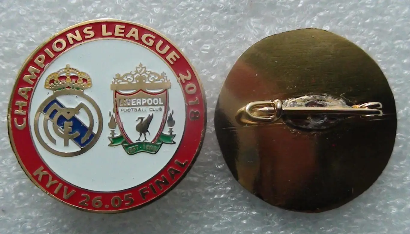 Реал Мадрид, Испания - Ливерпуль, Англия, финал Лиги Чемпионов 2018