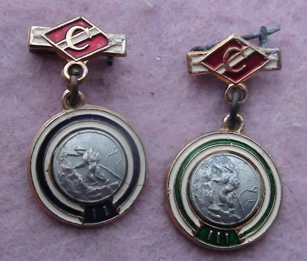 ДСО Спартак, жетоны альпинизм, цена за комплект