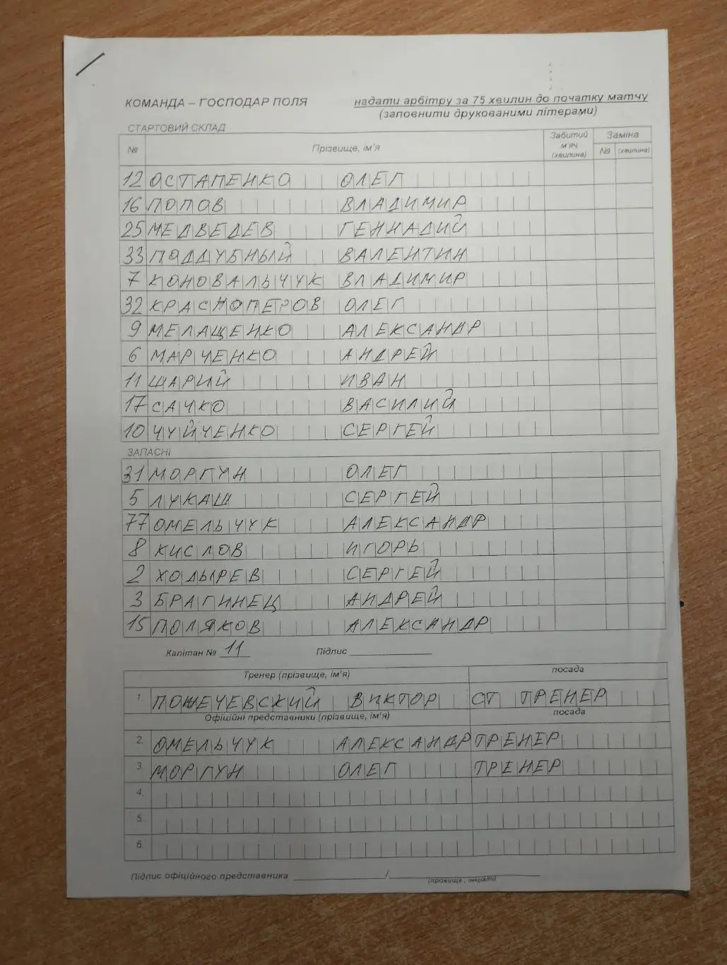 Ворскла Полтава - Динамо Киев, товарищеский матч ветеранов*